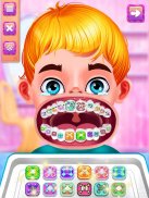 Mouth care doctor dentist game screenshot 1
