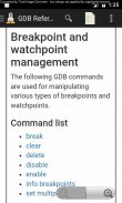 GDB Quick Reference Guide screenshot 0