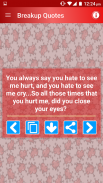 Sad & Broken Heart Pain Status screenshot 2