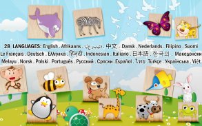 Animais blocos jogo de puzzle screenshot 0