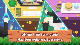 Hi Farm Day -  Game Gratis Pertanian Otomatis screenshot 1