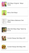 Diet Mayo Panduan Lengkap screenshot 2