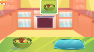 Memasak Permainan salad sayur screenshot 5