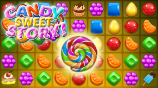 CandySweetStory:PuzzledeMatch3 screenshot 0