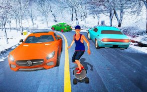 Street SkateBoard Game-Extreme 3D Flip Skater Game screenshot 0