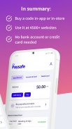 paysafecard - prepaid payments screenshot 0