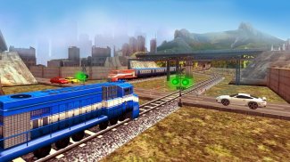 Train Trò chơi 3D 2 cầu thủ screenshot 1
