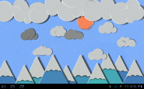 Paper Sky Live Wallpaper screenshot 5