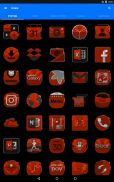 Red Orange Icon Pack ✨Free✨ screenshot 17