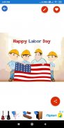 Happy Labor Day:Greeting,Photo Frames,GIF,Quotes screenshot 2