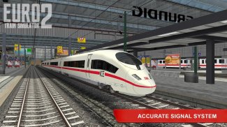 Euro Train Simulator 2: Game screenshot 1
