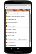 Recetas de Pizzas Caseras screenshot 1