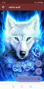 White (Polar) Wolf Wallpapers screenshot 0