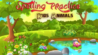 kids Spelling Practice Animals screenshot 1