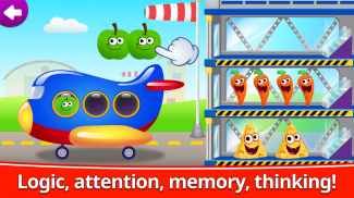 Funny Food 123! Bebes juegos educativos para niños screenshot 3