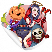 Stickers for WhatsApp - Halloween screenshot 1