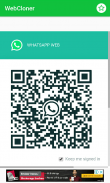 WhatsWeb Clonapp Messenger screenshot 0