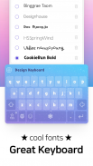 Design Keyboard - Tema, Font screenshot 8