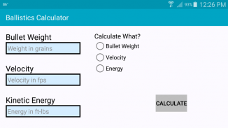 Ballistics Calculator screenshot 7