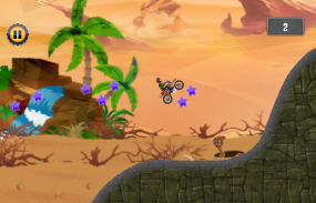 Motocross Hill Racing Spel screenshot 7
