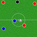 Football Tactic Table Icon