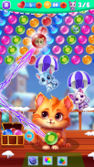 Cats Rescue : Bubbles Pop screenshot 1