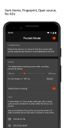 Pocket Mode: Prevent accidental clicks screenshot 0