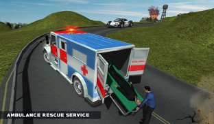 Ambulance Rescue Missions Police Car Driving Games screenshot 10