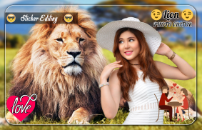 Lion Photo Editor screenshot 1