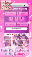 Cute Pic Keyboard with Smileys screenshot 4