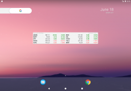 Stocks Widget (open source) screenshot 5