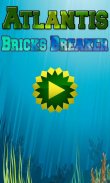 Atlantis Bricks Breaker screenshot 0