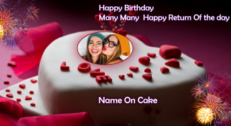 Name Photo On Birthday Cake screenshot 3