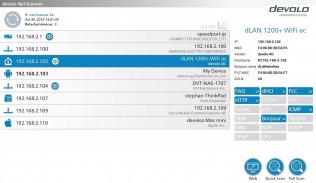 devolo NetScanner screenshot 2