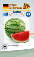 Learn Fruits in German screenshot 4