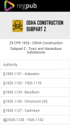 29 CFR 1926 - Subpart Z screenshot 4