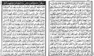 Holy Quran Dual Page IndoPak16 screenshot 1