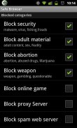 Safe Browser - The Web Filter screenshot 2