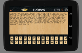 Holmes Cryptic Cipher Free screenshot 0