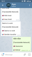 Telegram Translator Unofficial screenshot 1