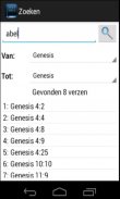 Dutch offline Bible screenshot 0