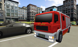 Schul Feuerwehrmann 3D-Parken screenshot 2