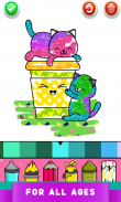 Kawaii Coloring Game Glitter screenshot 5