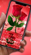 Love Red Rose Theme screenshot 0