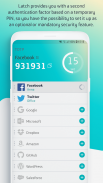 TU Latch - 2FA Security App screenshot 1