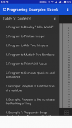 C Programming Examples Ebook screenshot 4