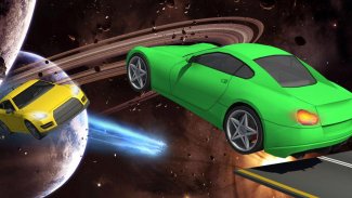 Galaxy stunt racing Game 3D screenshot 0