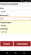 Discount Calculator - how to calculate percentage screenshot 3