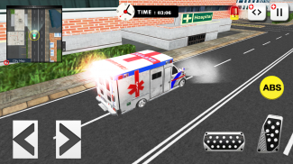 Ambulance Rescue Emergency Driving screenshot 0