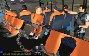 US Police Bus Prisoner Transport City Shooter Game screenshot 5